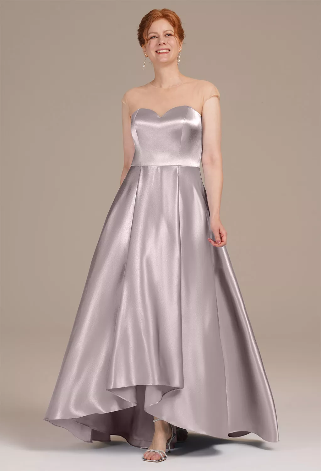 AW Theodosia Taupe  Spring Mother of The Bride Dresses